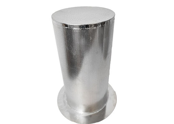 304 / 316L 15 Cm Diameter Perforated Stainless Steel Pipe For Filter