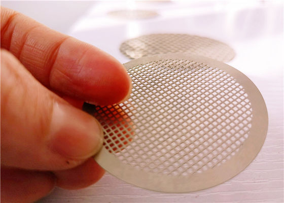 Round Hole Shape Microporous Stainless Steel Filter Disc Corrosion Resistant